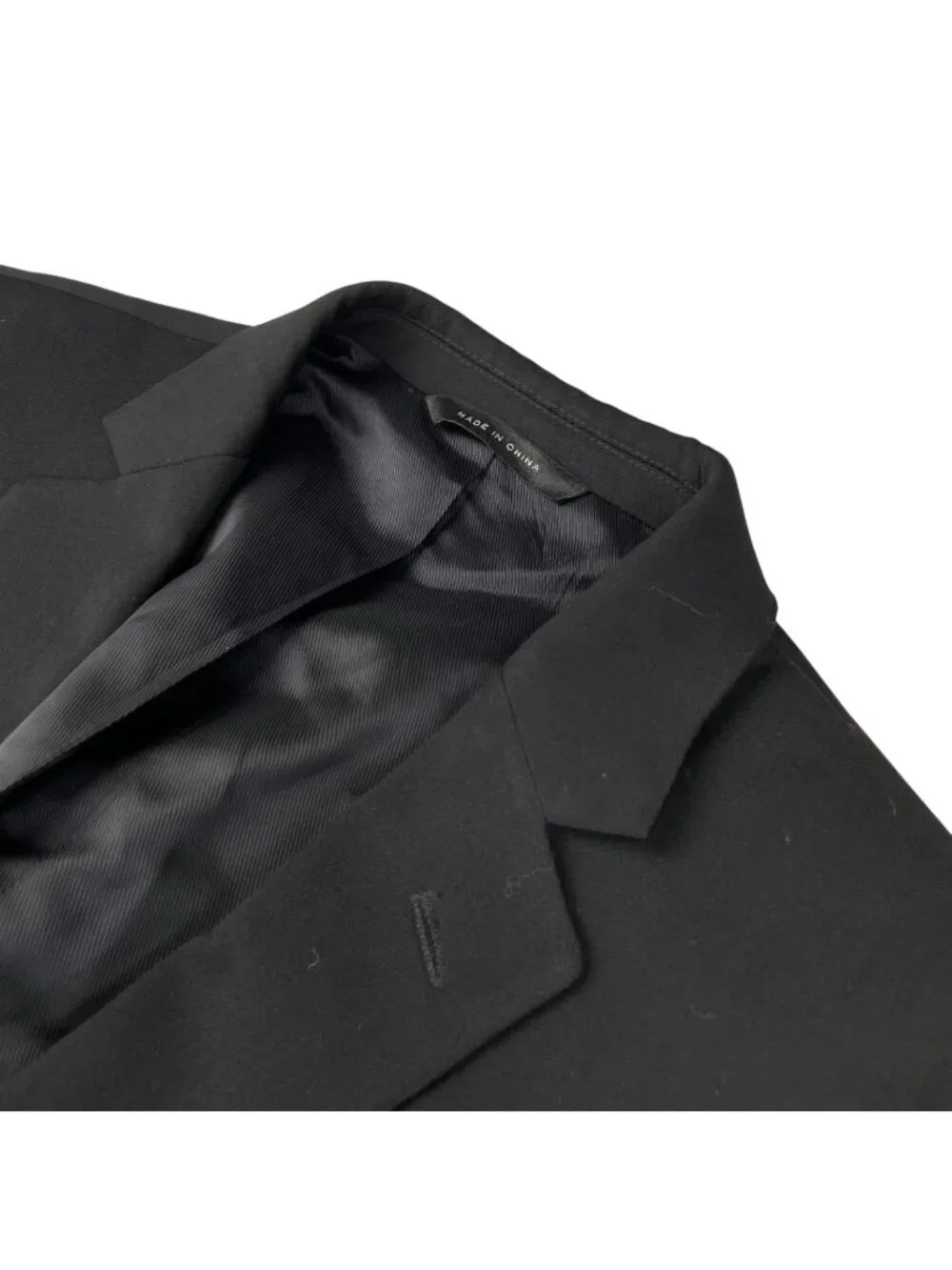 Banana Republic Men’s 100% Wool Modern Slim Fit 2-Button Blazer Black • 38R
